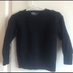 Polo by Ralph Lauren Navy anchor sweater 2T