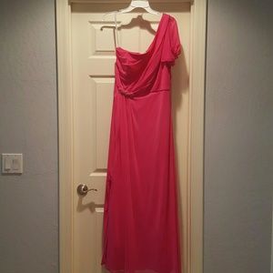 One Shoulder Bridesmaid or Prom Dress
