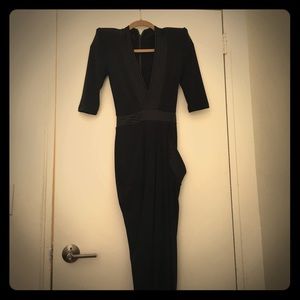 Zhivago Eye of Horus Gown in Black