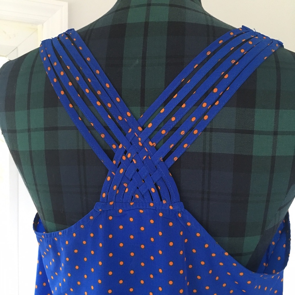 Royal Blue Braided Racerback Tank