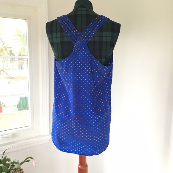 Royal Blue Braided Racerback Tank - Picture 5 of 5