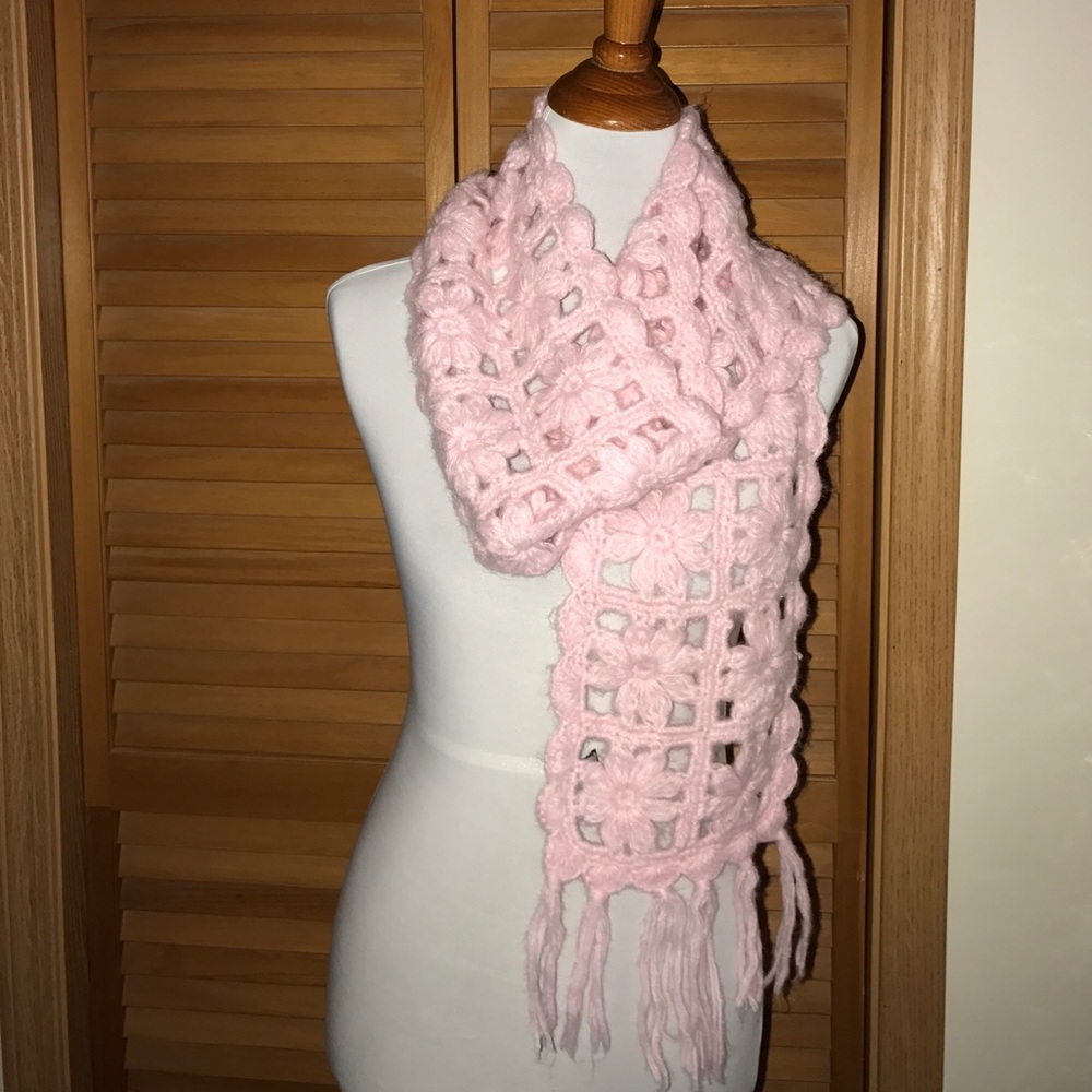 New York & Company Pink Scarf