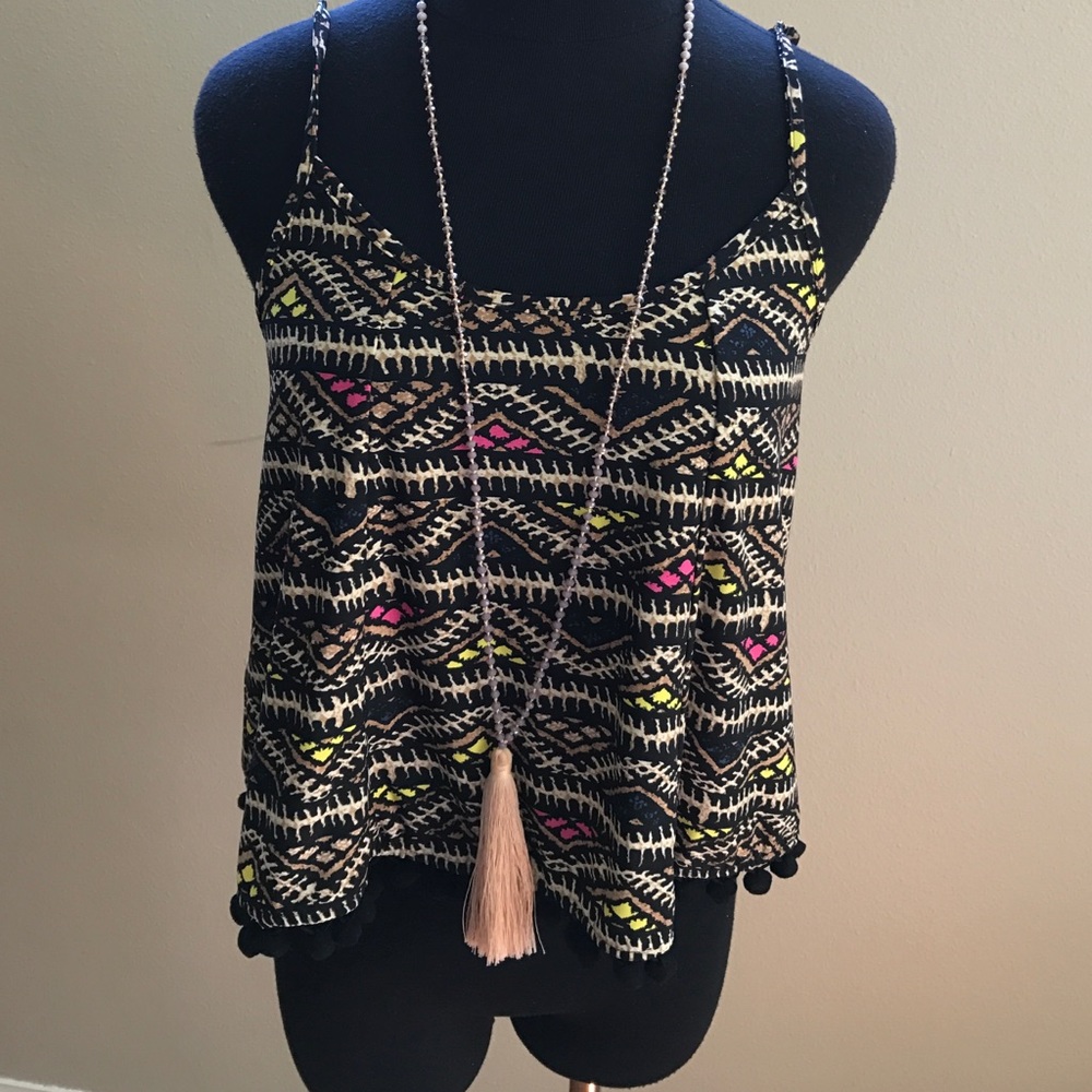 Printed Pom Pom Tank