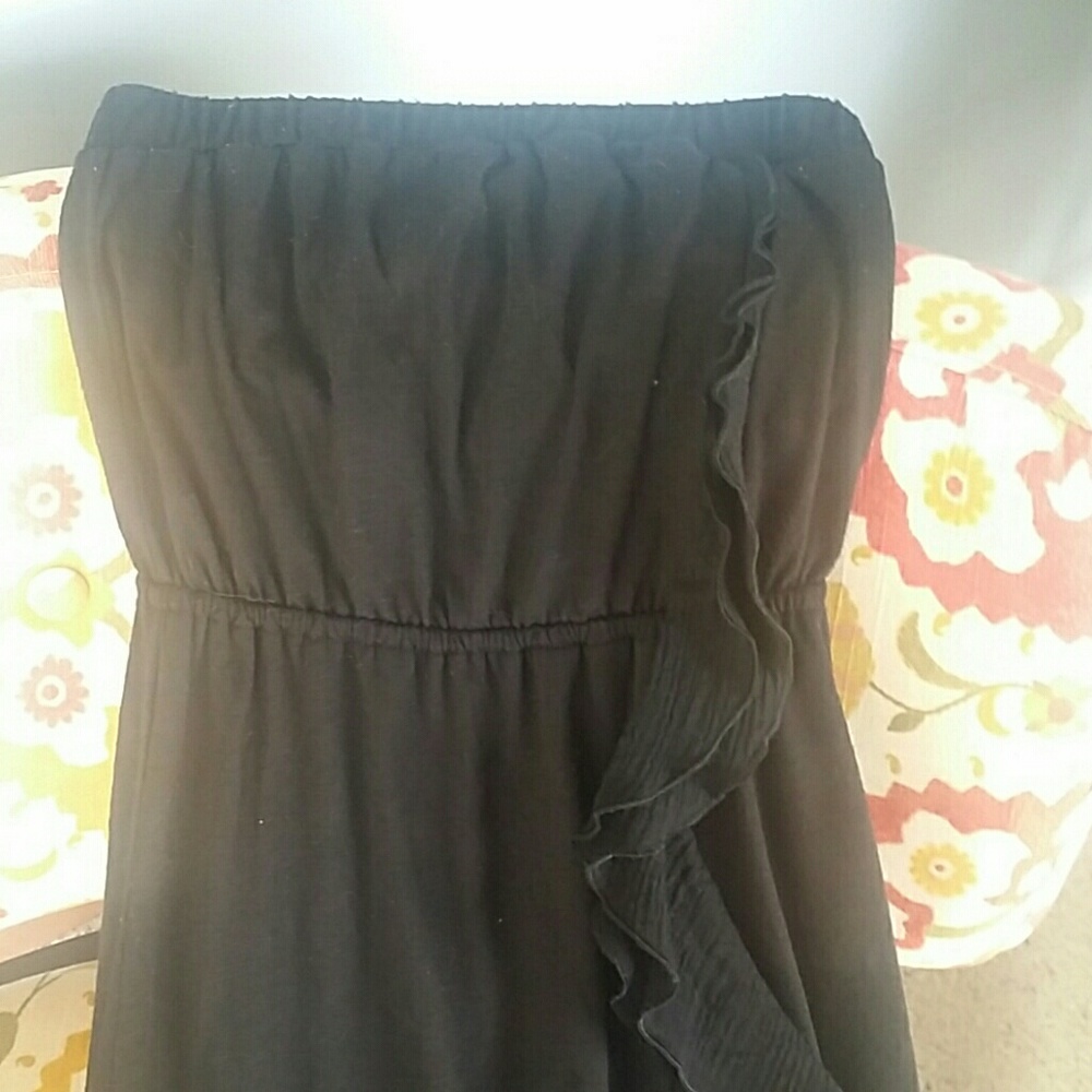 Long black dress