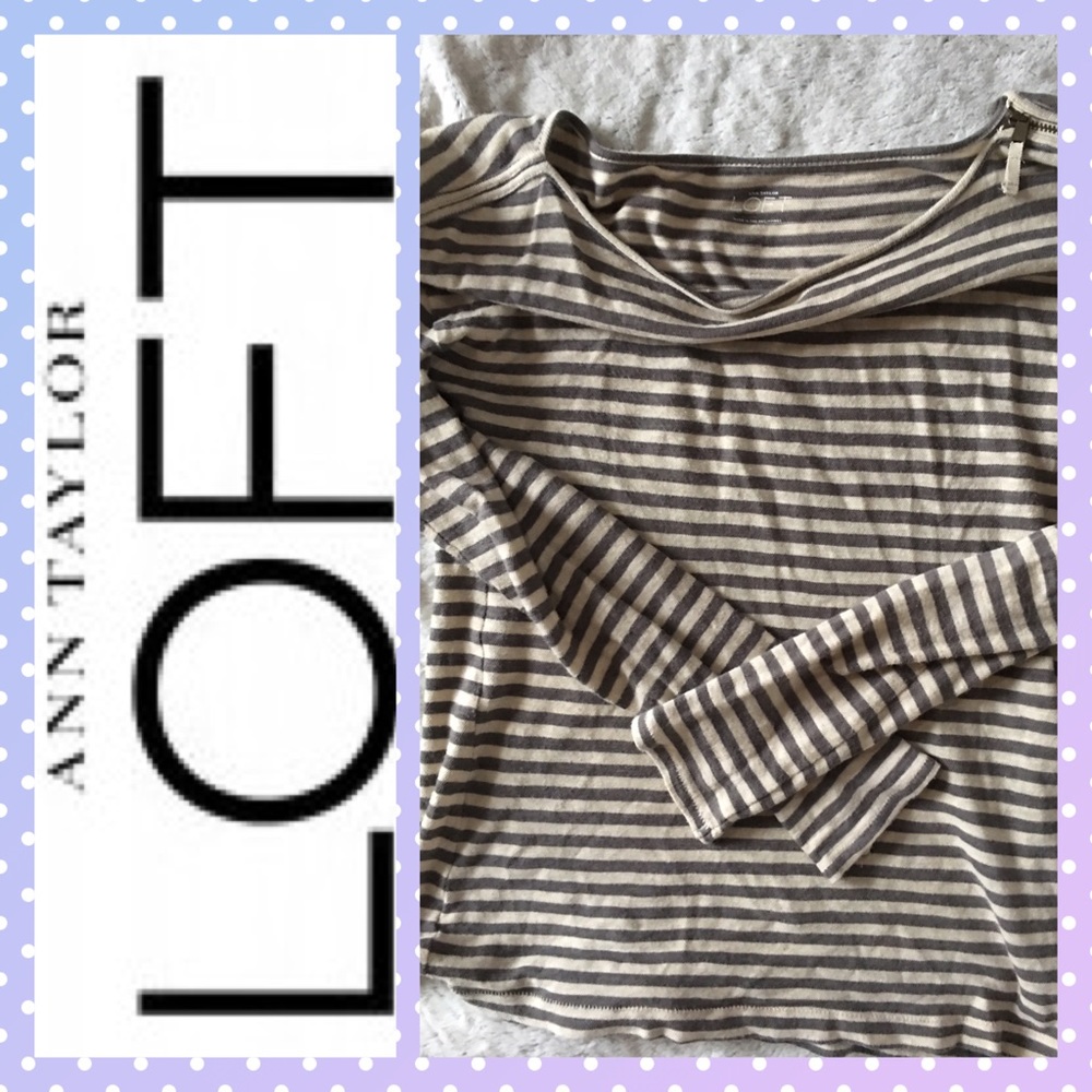 🛍LOFT Striped top