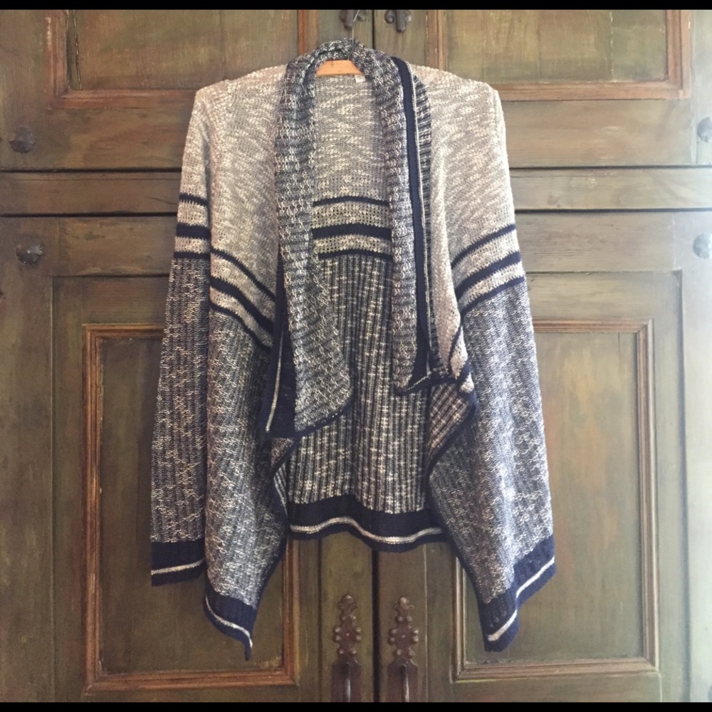 Open front cardigan