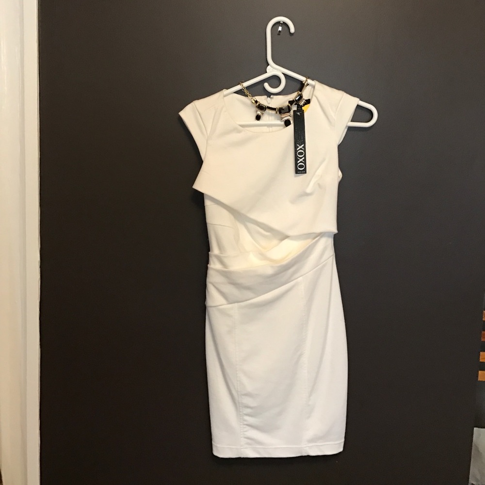 Sexy White Bodycon Dress
