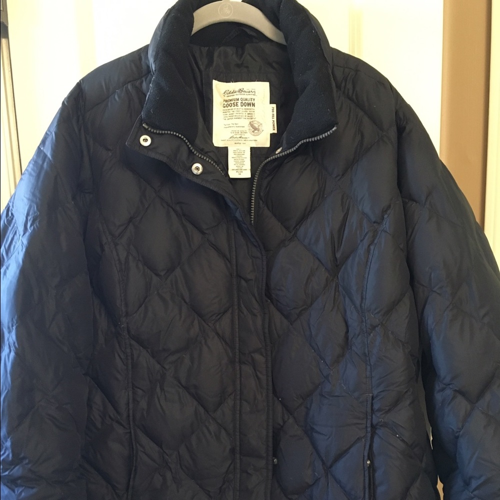 Eddie Bauer goose down jacket