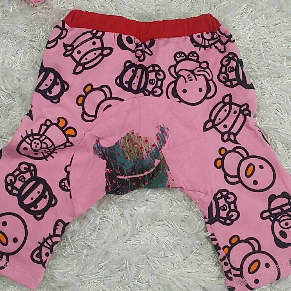 Pink Monster 2 pc set.  Kids - Picture 4 of 5