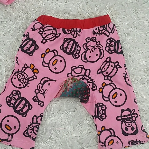 Pink Monster 2 pc set.  Kids - Picture 3 of 5