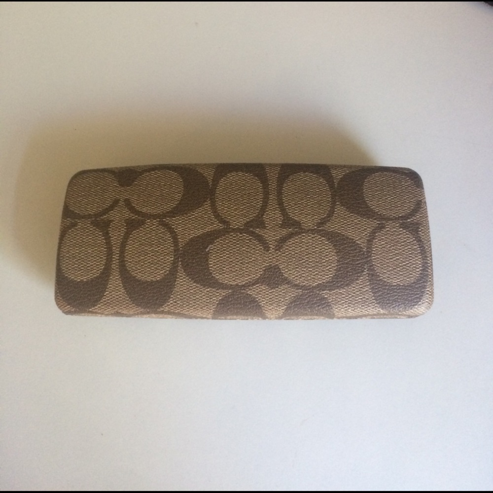 Coach glasses case