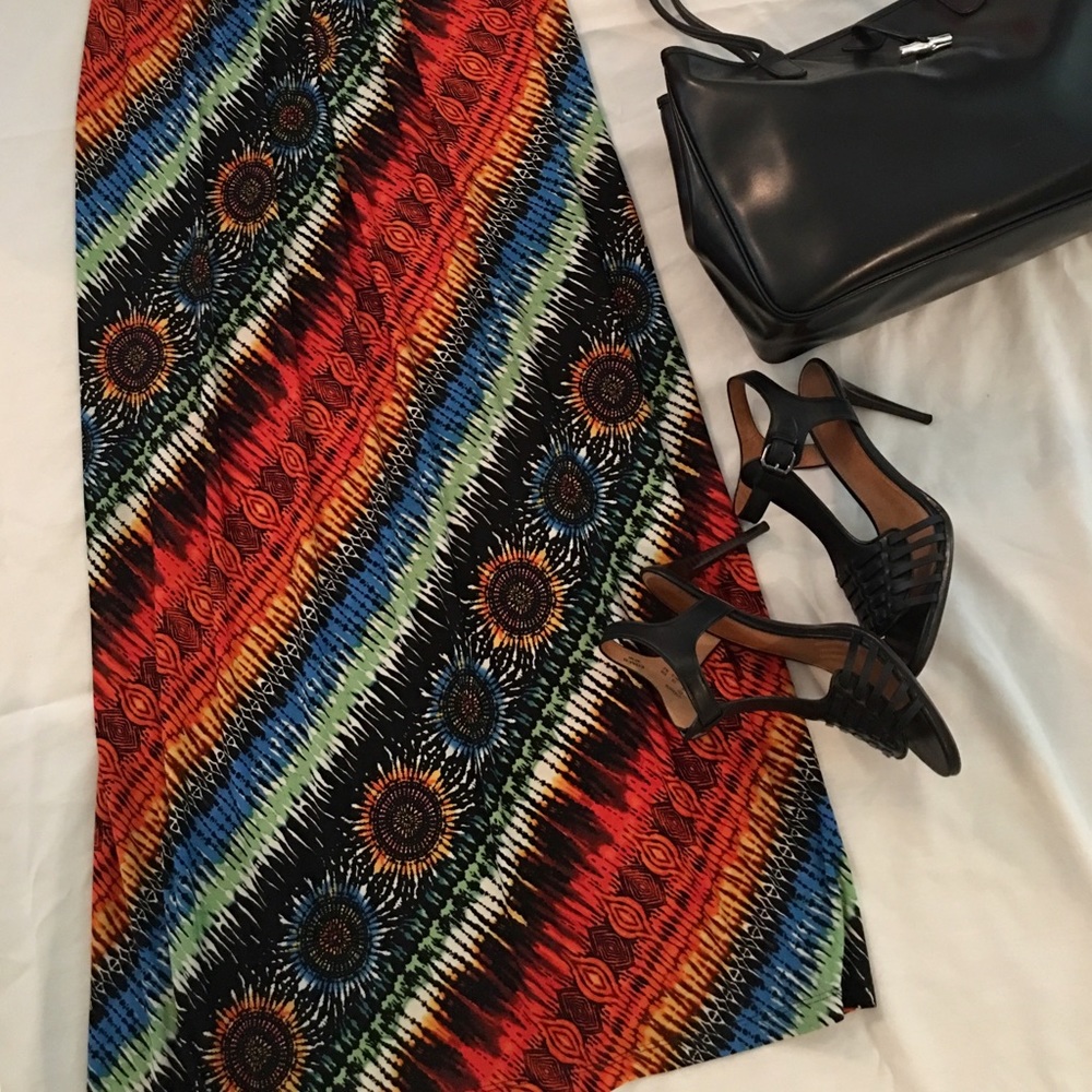 Wonderful ethnic print dress by Chicos! - Picture 3 of 5