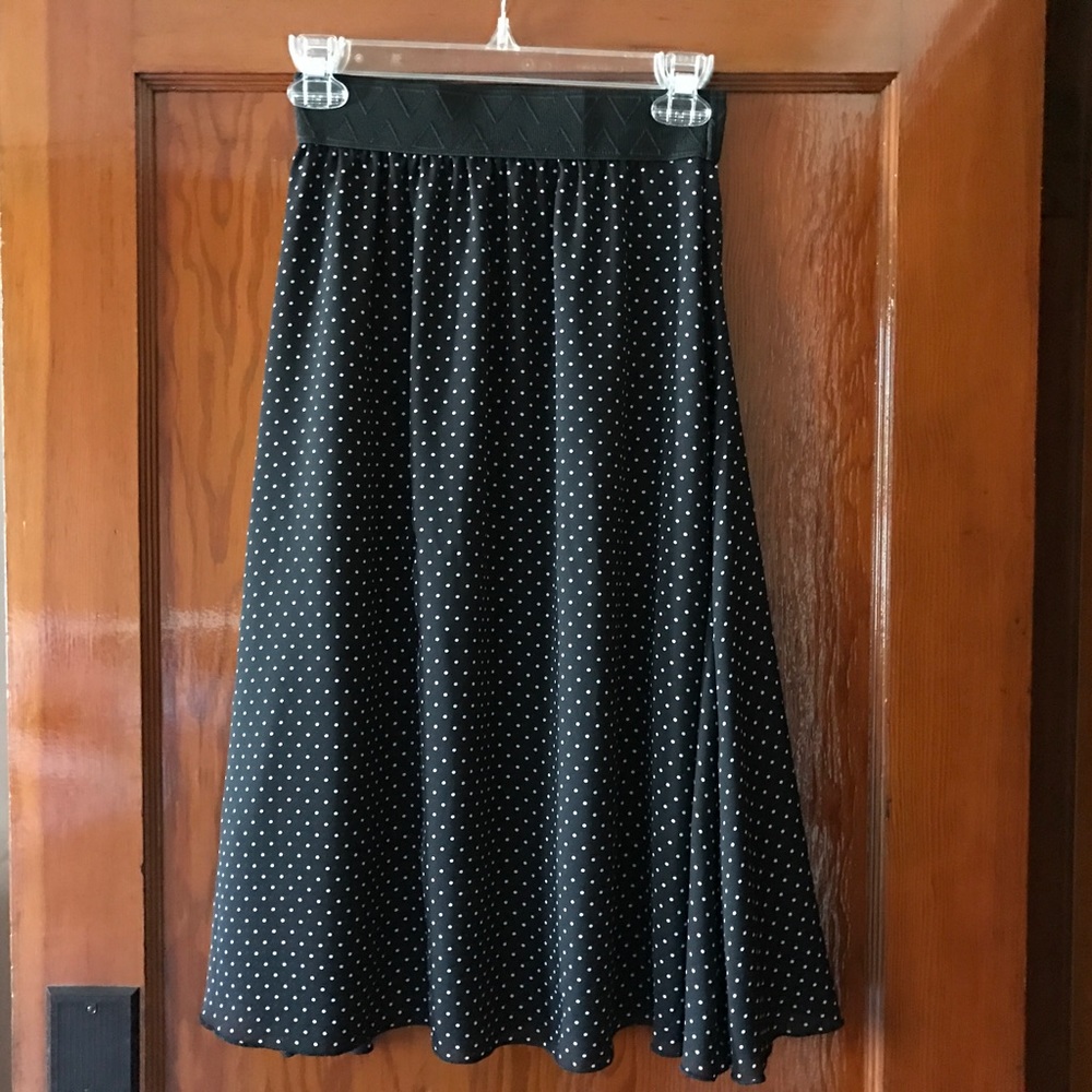 Lularoe Lola Polka Dot Skirt