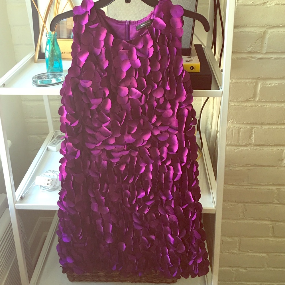 BCBG Max Azria Purple Petal Dress