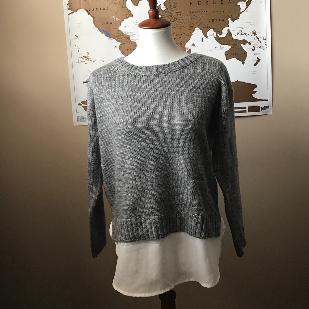 NWOT Layered Look Sweater