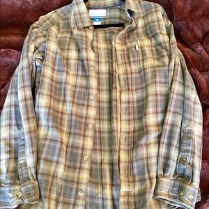 Men's Columbia flannel button down