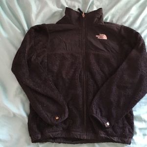 Girls Black North Face Jacket