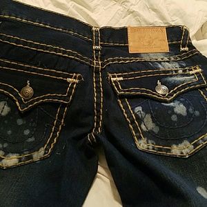 Authentic True Religon dark washed jeans