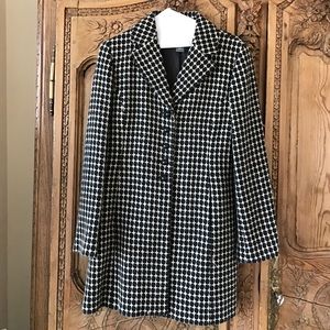 Black & Tan Pea Coat