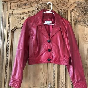 Red Leather Jacket