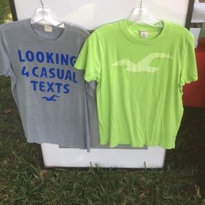 2/30 Hollister tees