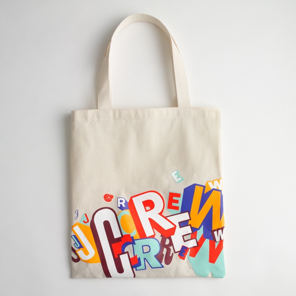 J crew - Limited Edition Tote Bag x Greg Lamarche