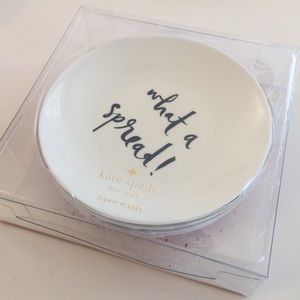 Kate Spade New York Tidbit Plates Saucers Kitchen