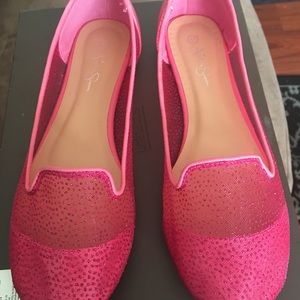 Cute pink flats