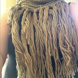Scarf with loads of fringe!