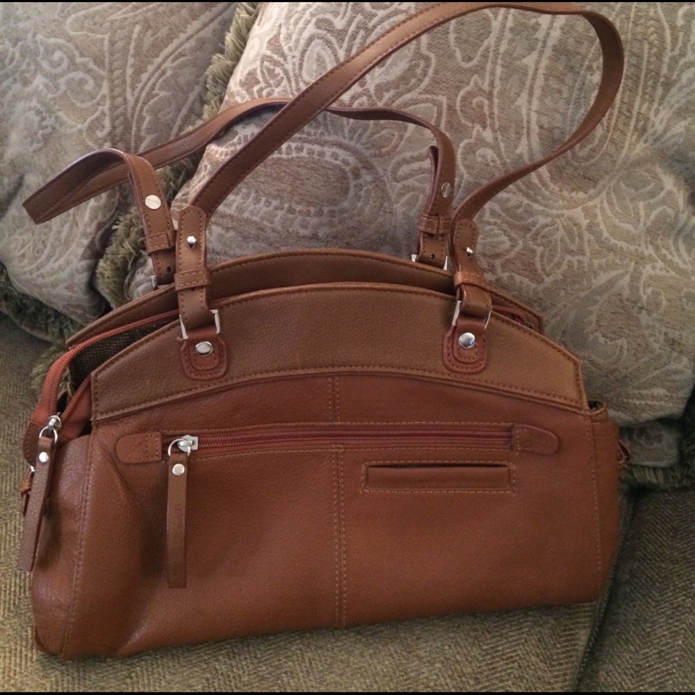 Brown handbag