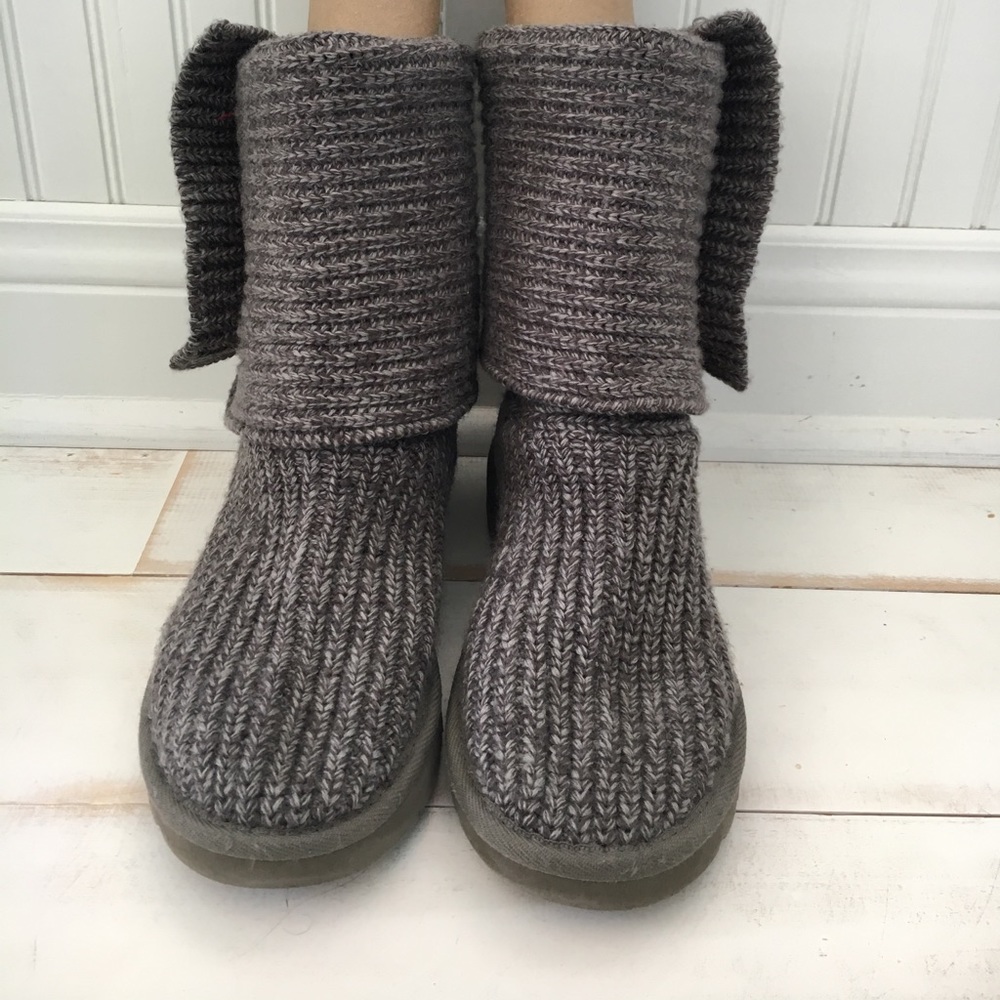 Gray Cardy Ugg Boots