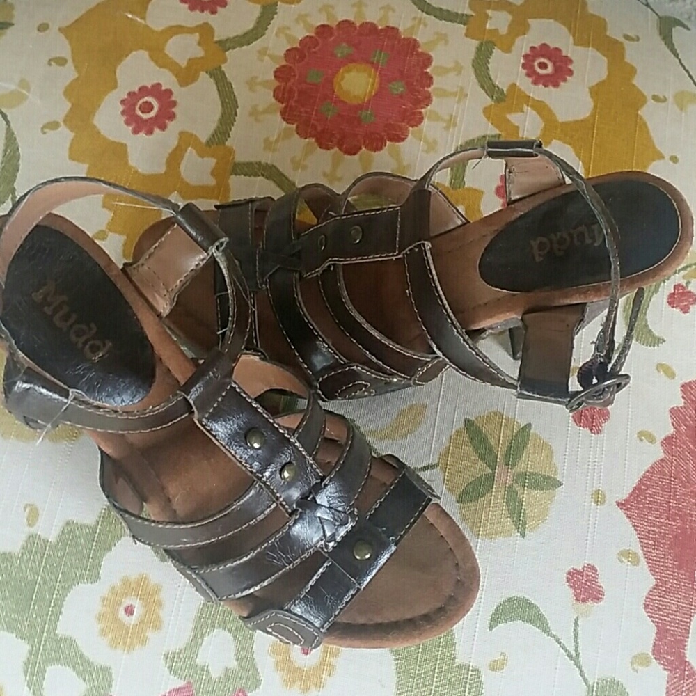 Brown shoes