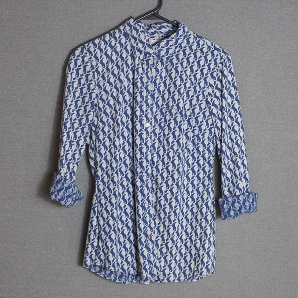 Seahorse button down