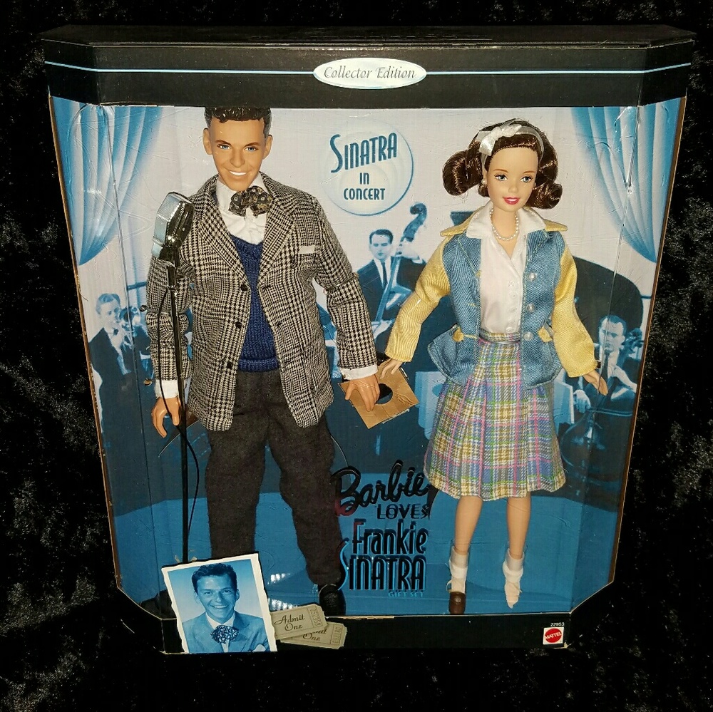 *SOLD* Barbie Loves Frank Sinatra 1999 Gift Set