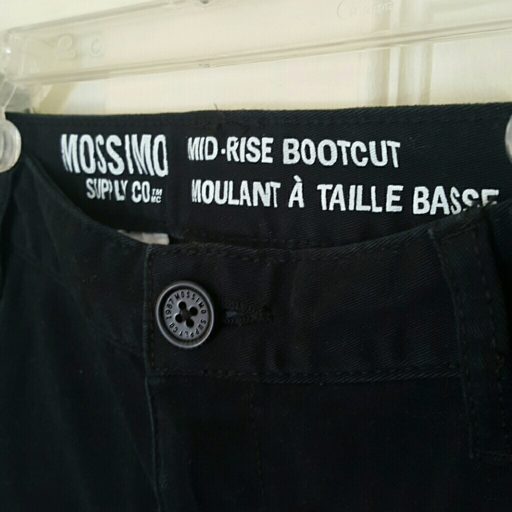 Mossimo Supply Co Mid-Rise Bootcut Slacks