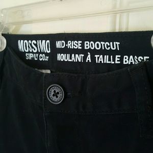 Mossimo Supply Co Mid-Rise Bootcut Slacks
