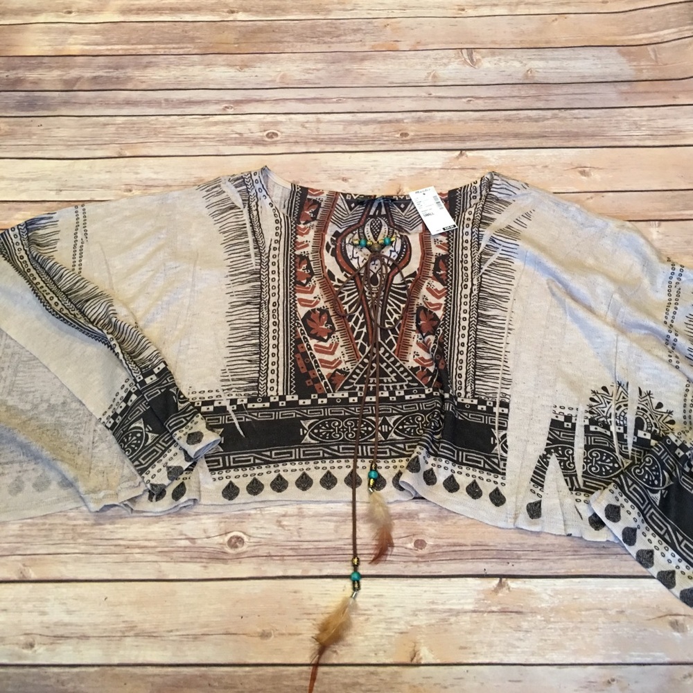 Tribal Print Top