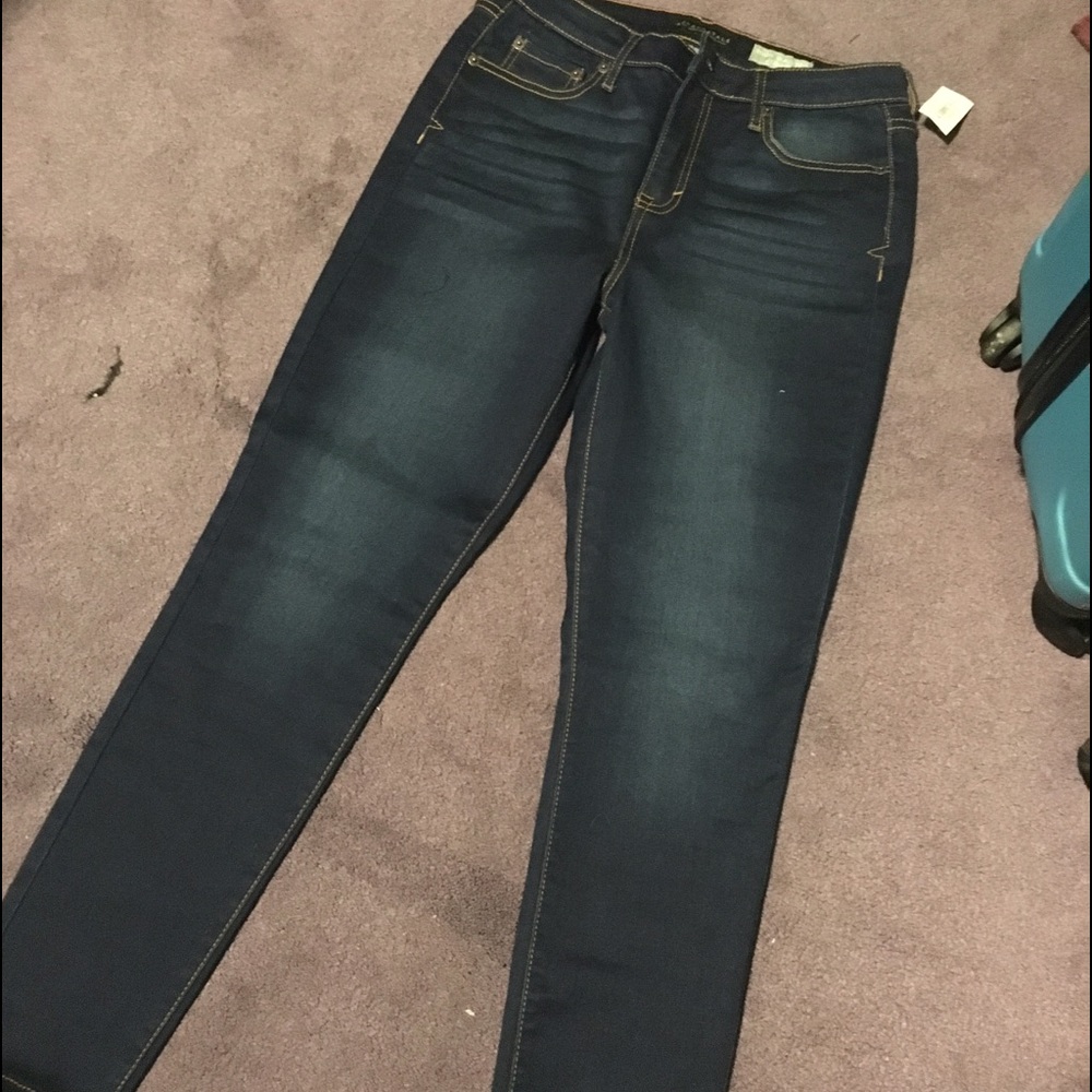 High waisted jeggings