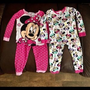 2T Minnie Mouse Pajamas