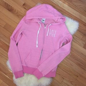VS PINK Pink Zip Up