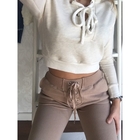 LAST|||Lace up joggers - Picture 4 of 4