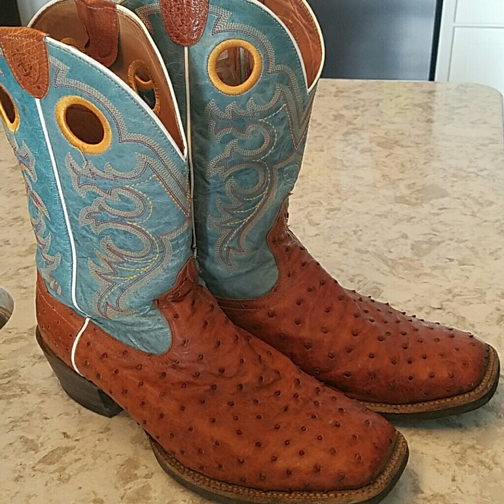 Ariat ATS Ostrich Boot