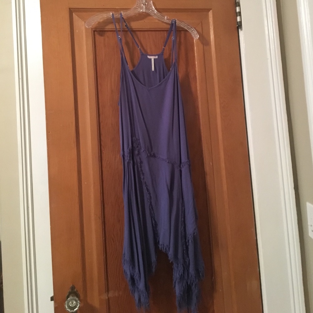 Free People casual blue dress