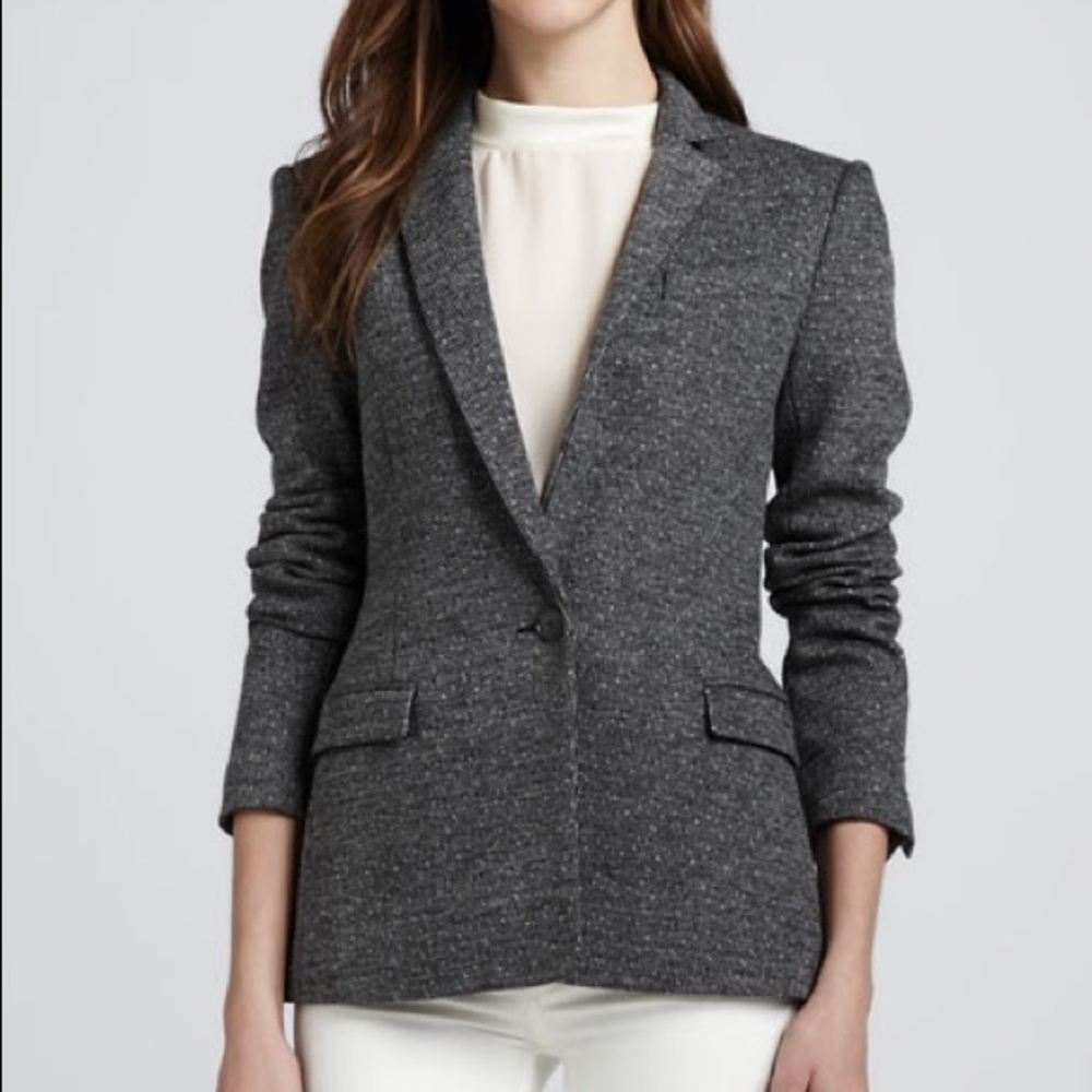 Theory Dancey Tweed Blazer size 8
