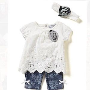 Wendy Bellissimo Baby Girls 3 Piece Set