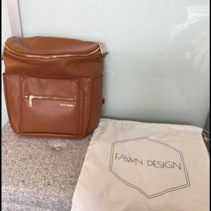 *new* Fawn Design Diaper Bag - Brown