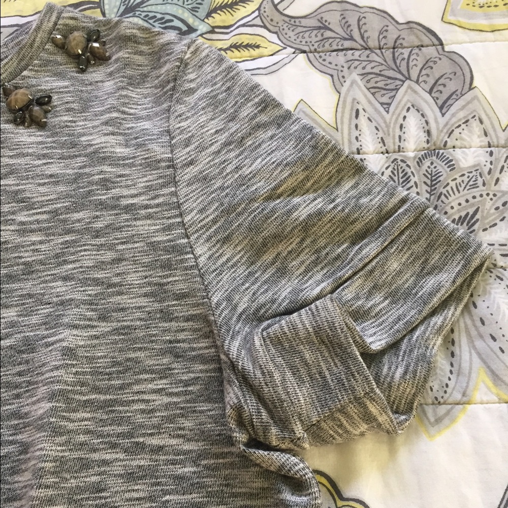 Loft Sweater Top with Embellishments - LP - Picture 5 of 7