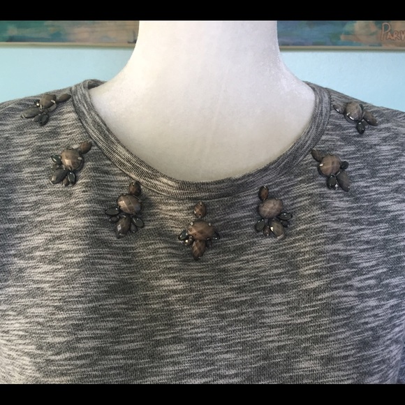 Loft Sweater Top with Embellishments - LP - Picture 6 of 7