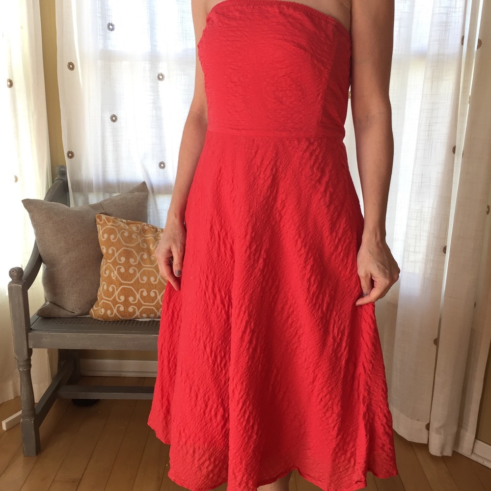 J Crew strapless dress