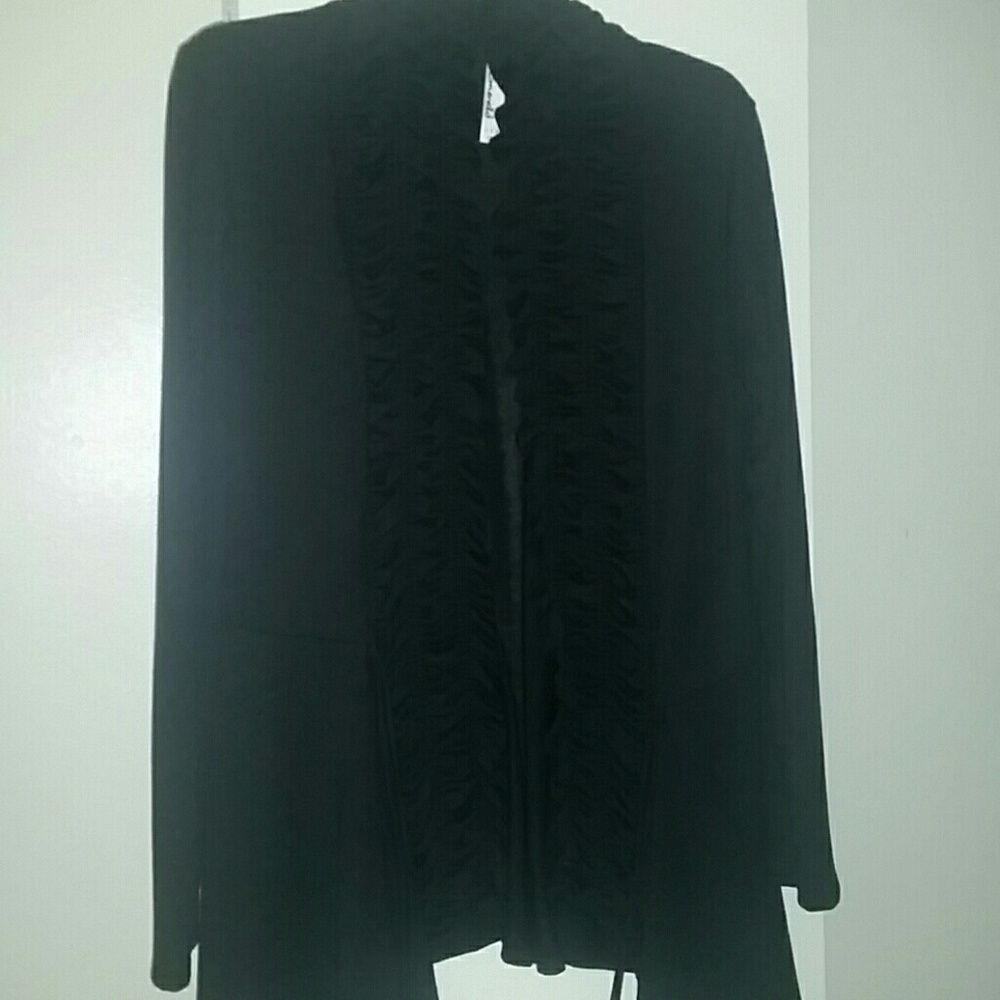 Black cardigan size 2x